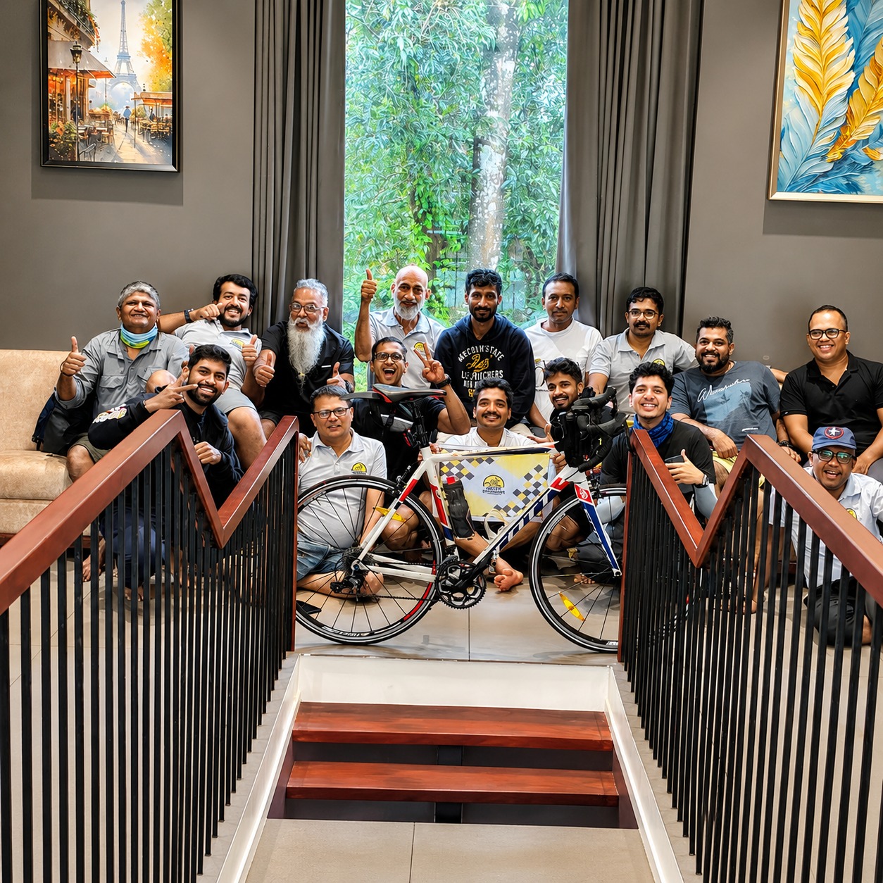 Calicut Pedallers group photo
